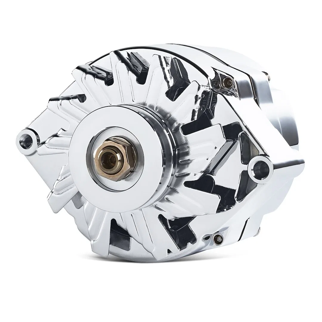 66445.1N – PROFORM Alternator/ Generator, GM Style V- Belt 100 Amp 1 Wire Chrome